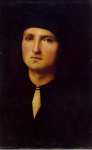 Perugino Pietro Pietro Vannucci Portrait of a Young Man - Hermitage